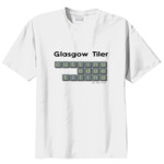 Glasgow Tiler T-Shirt - 100% Cotton Tee