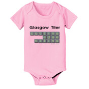 Glasgow Tiler T-Shirt - 100% Cotton One Piece